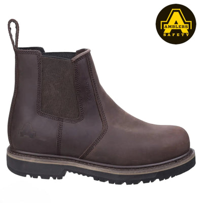 Amblers Carlisle Dealer Steel Toe Men Brown Boot