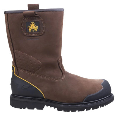 Amblers Safety Steel S3 Waterproof Brown Boot