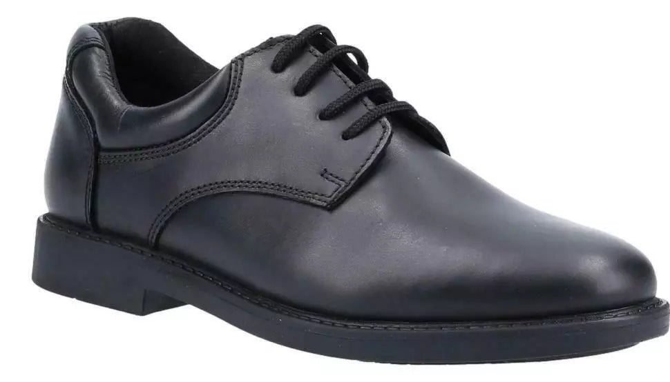 Hush Puppies Tim Comfortable Oxford style Lace-up Boy's Leather School Shoe