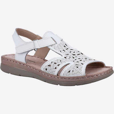 Fleet & Foster Women Ruth Memory Foam Leather Sandals