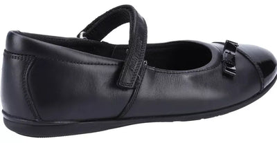 Hush Puppies Danielle Leapfrog Single Leather Fit Style School Shoes