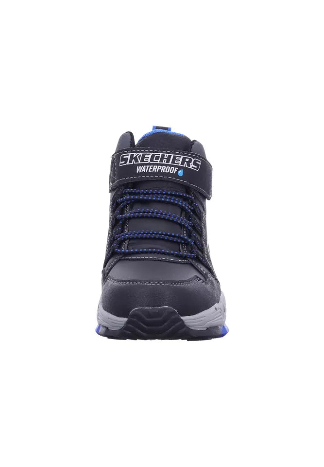 Skechers Drollix Boys Velcro Ankle Boots