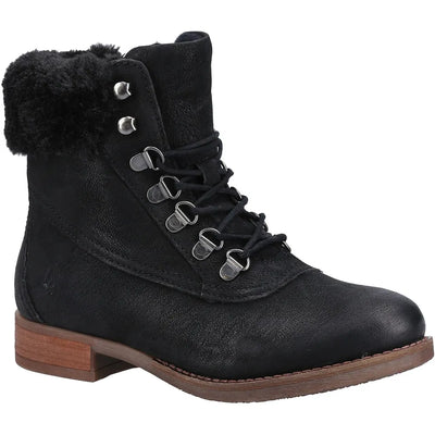 Hush Puppies Effie Ladies Leather Ankle Boot