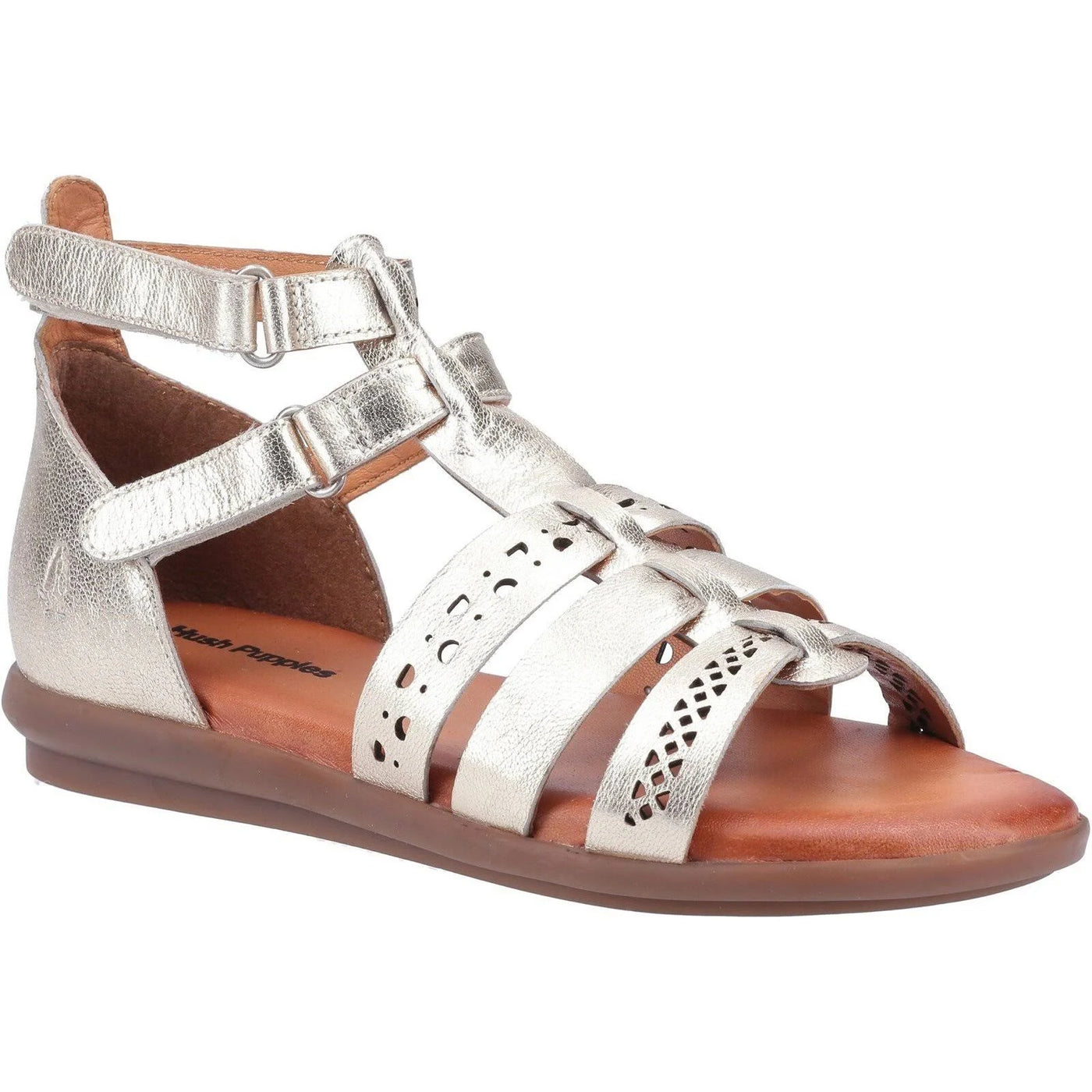 Hush Puppies Nicola Ladies Memory Foam Double Strap Sandal