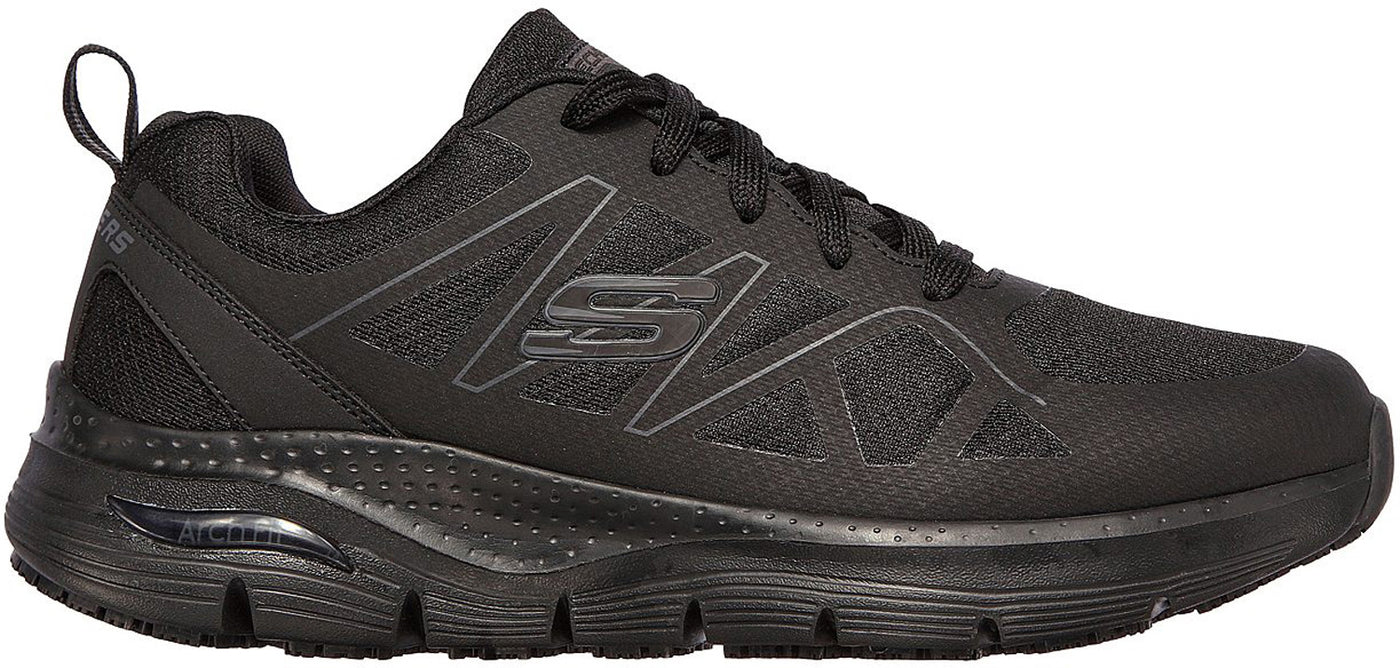 Skechers Workwear  Axtell Arch Fit Occupational Shoes Black