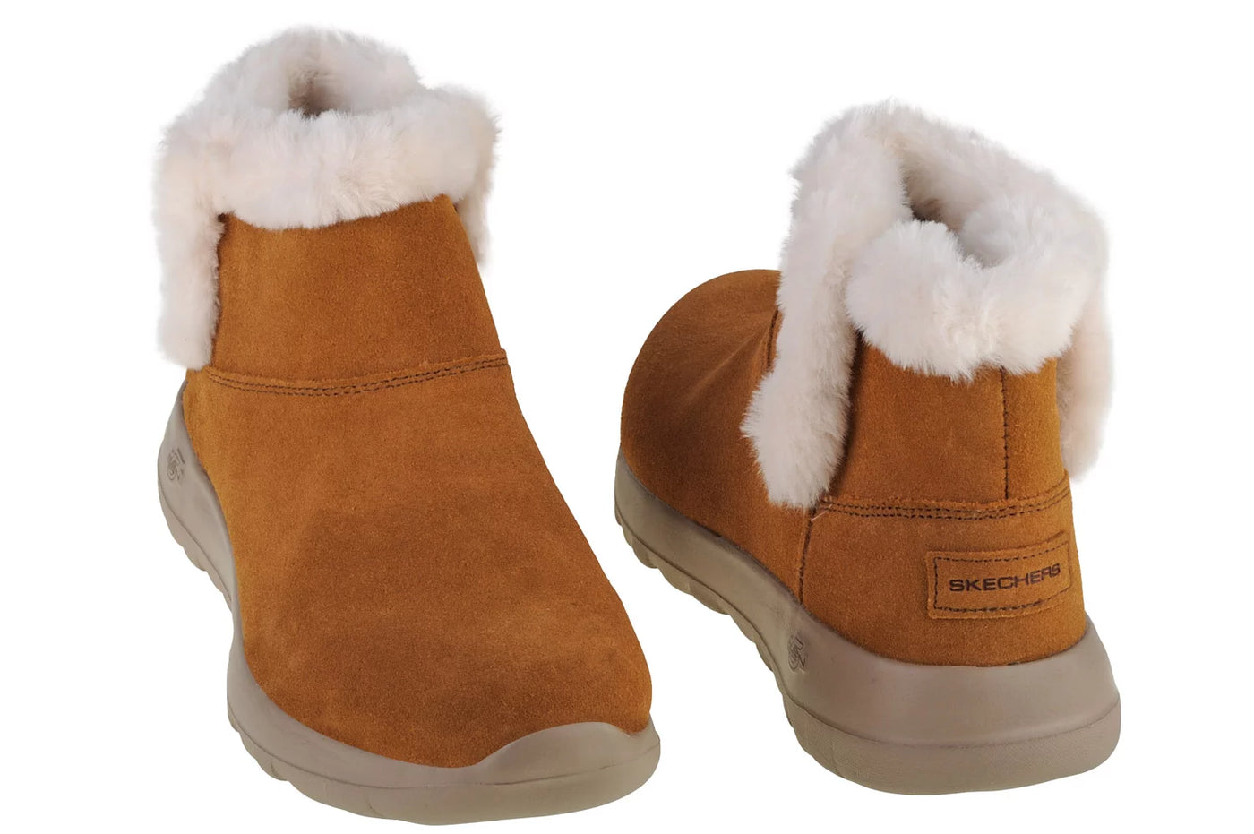 Skechers  Brown On The GO Joy Bundle Up Wide Boot