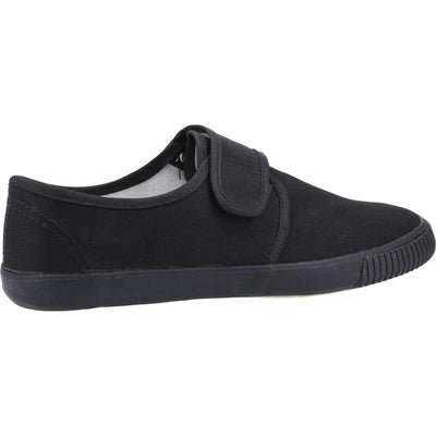 Mirak Velcro Children's Touch-fasten Black Plimsolls