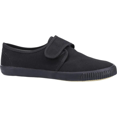 Mirak Velcro Children's Touch-fasten Black Plimsolls