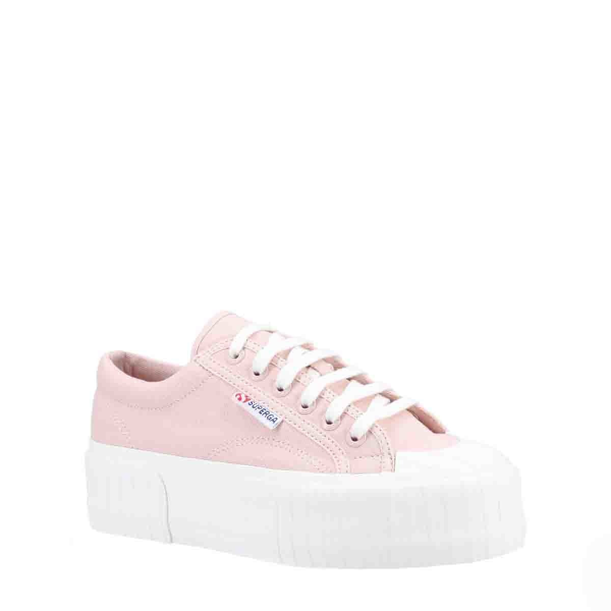 Superga Ladies Stripe Padded Sneaker