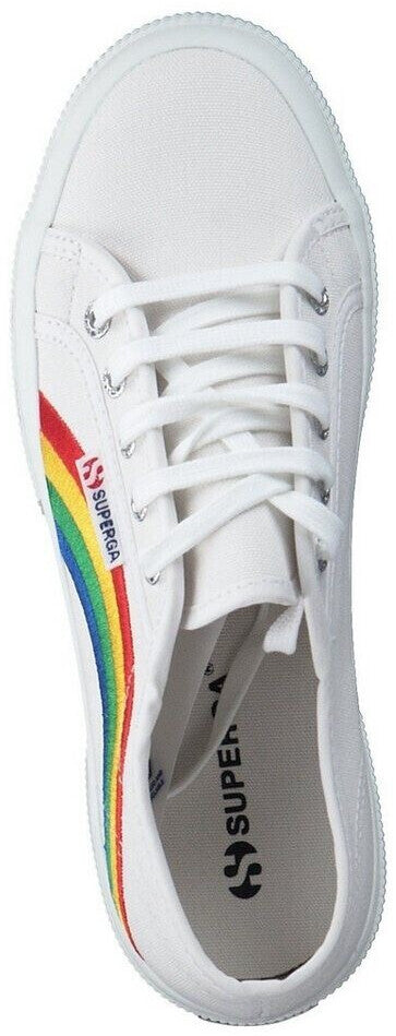 Superga Women's Rainbow Embroidery Trainer