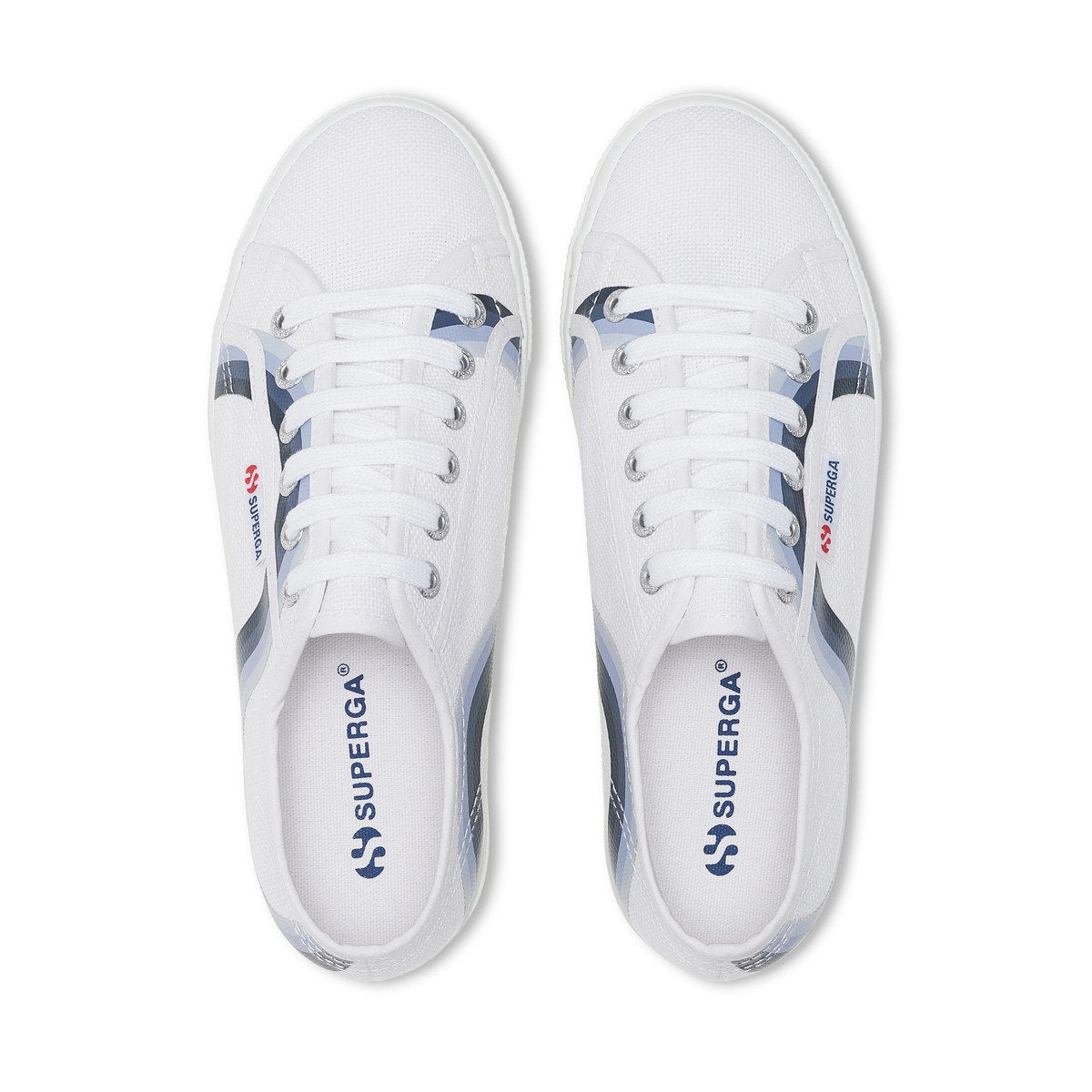 Superga Round Stripes Trainers