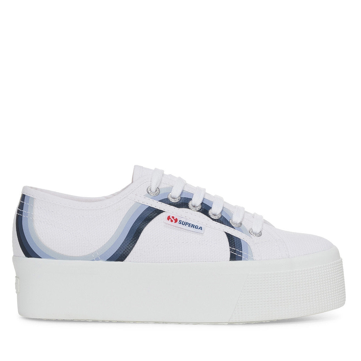 Superga Round Stripes Trainers