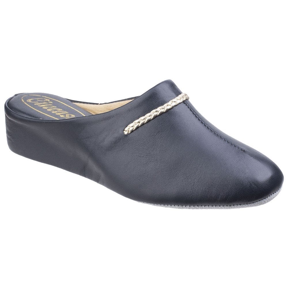 Cincasa Galdana Leather Women's Mule Slippers