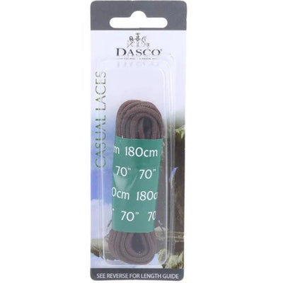 Dasco Navy Round Laces by - 75cm