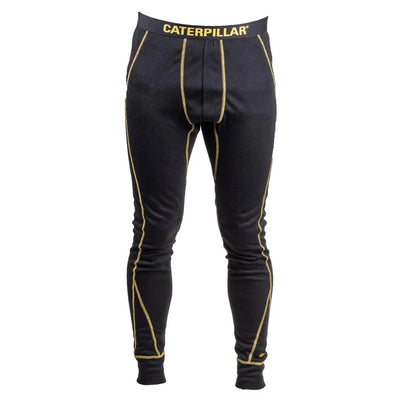 Caterpillar Black Thermal Long Underwear Comfort Jon Pants for Men